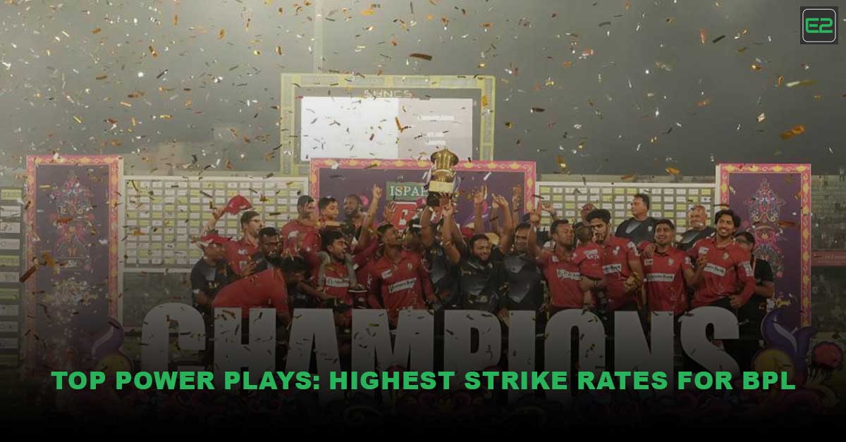 Highest Strike Rates For BPL