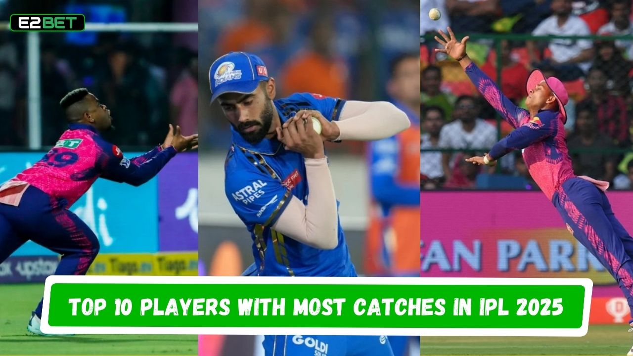 Most Catches in IPL 2025