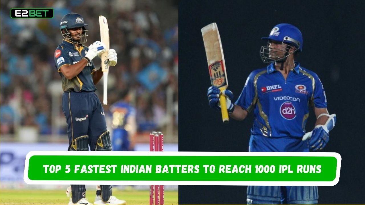 Top 5 Fastest Indian Batters to Reach 1000 IPL Runs