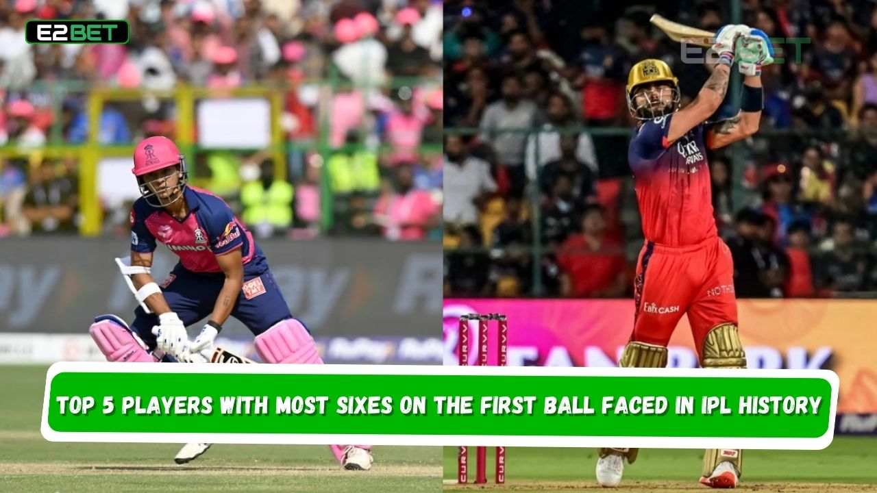 Most Sixes on the First Ball Faced in IPL