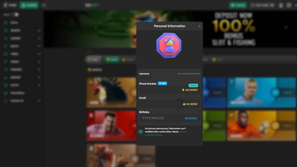 How to Register on E2BET