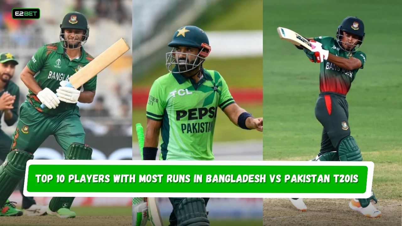 Most Runs in Bangladesh vs Pakistan T20Is