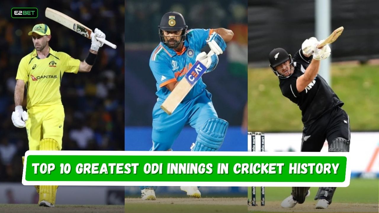 Top 10 Greatest ODI Innings in Cricket History