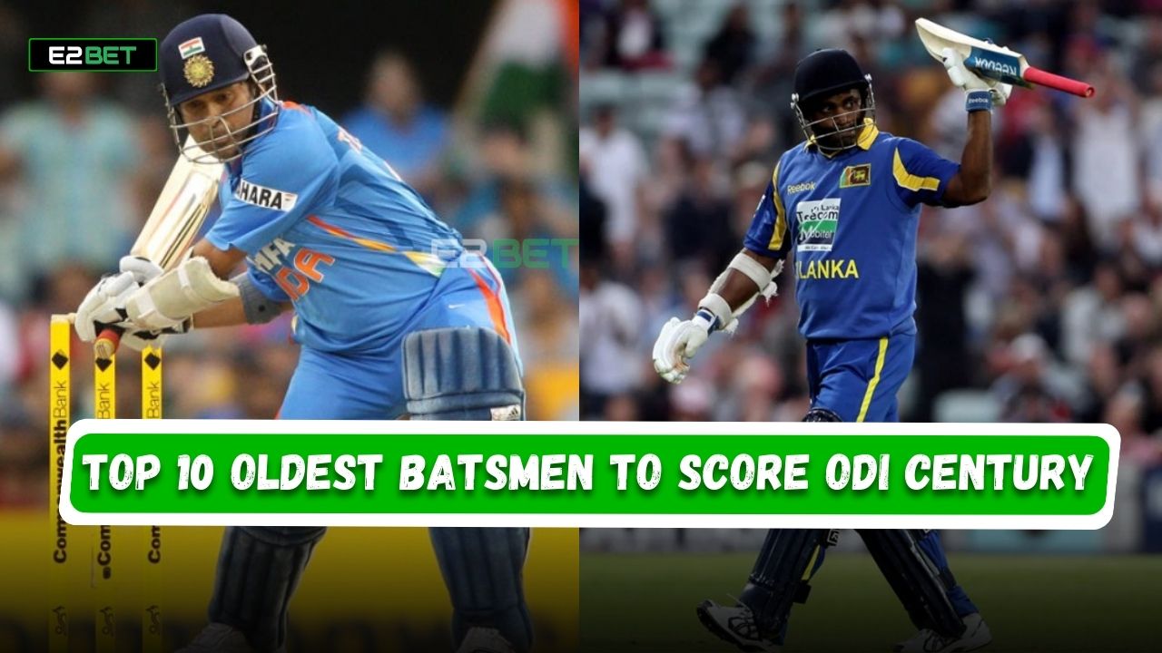 Oldest Batsmen to Score ODI Century